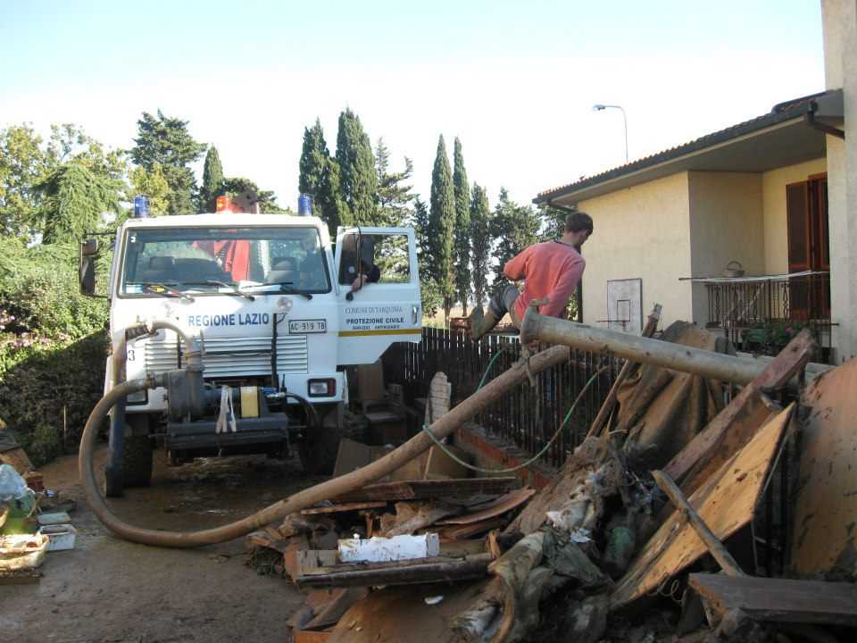 Un 2012 impegnativo per il gruppo della Protezione Civile comunale di Tarquinia