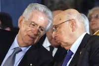 Monti al Quirinale, incontro con Napolitano