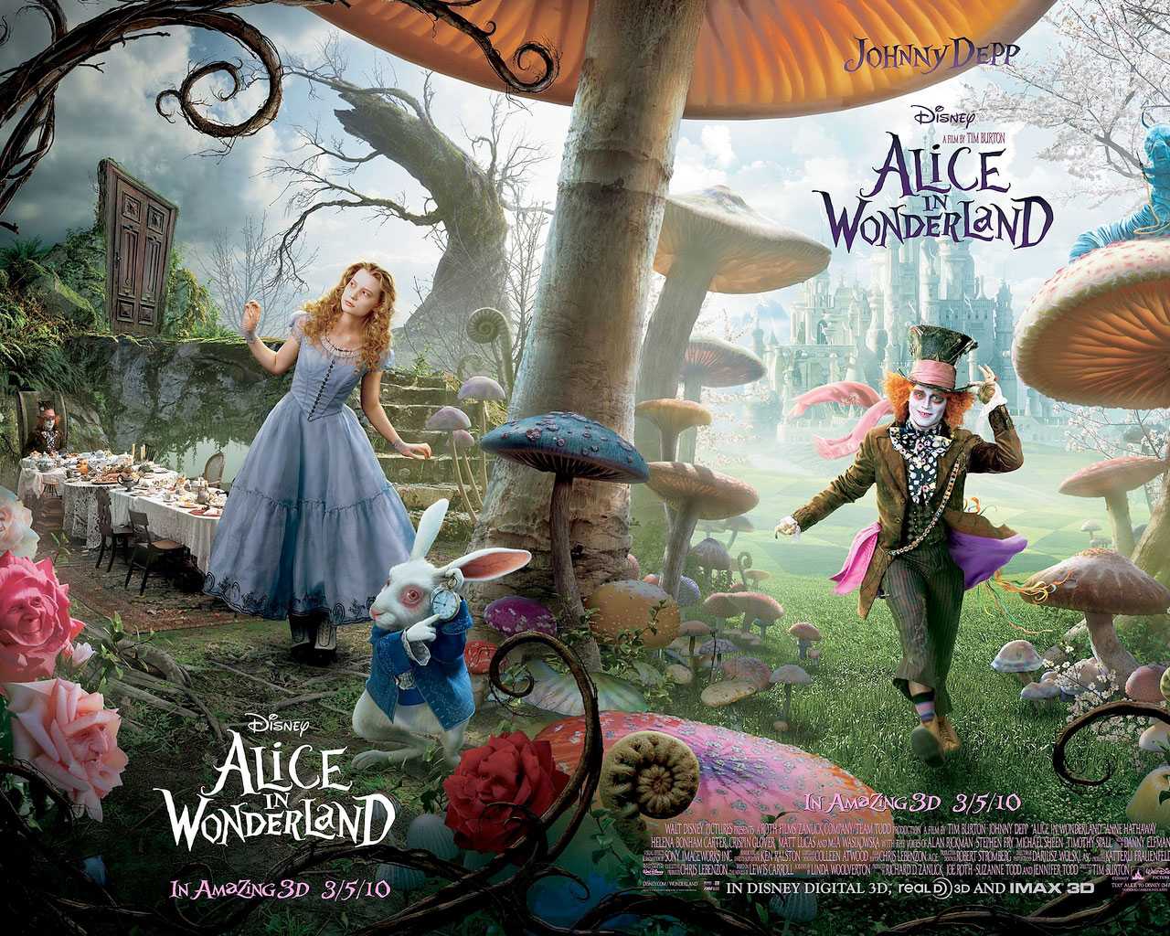 La Disney si prepara al sequel di "Alice in Wonderland"