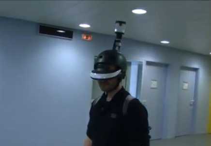 Inventato il casco che permette di vedere la realtà a 360 gradi