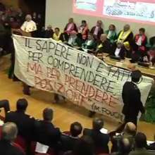 Bicocca, contestazioni all'inaugurazione anno accademico [Video]