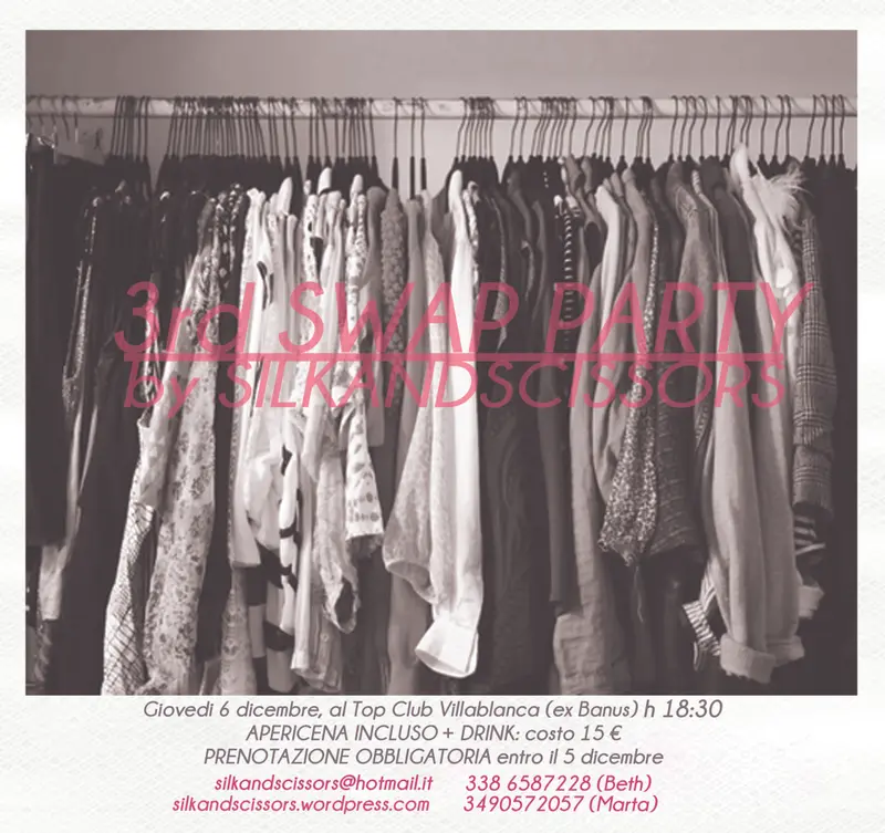 Swap Party: iniziativa delle giovani torinesi contro la crisi economica. Appuntamento il 6 Dicembre