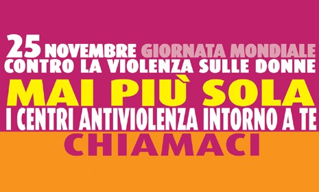 Giornata Internazionale contro la violenza sulle donne