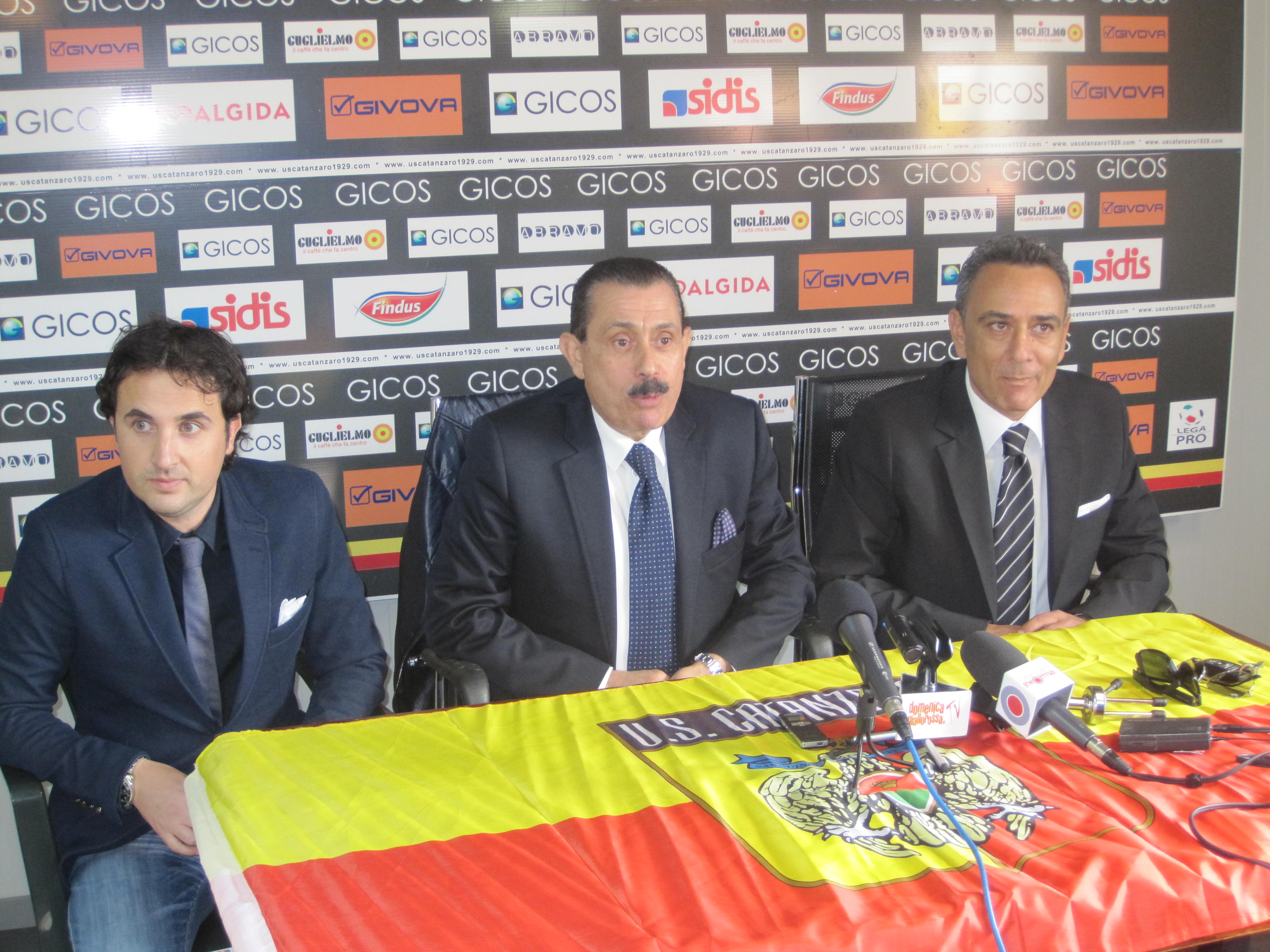 Us Catanzaro, presentato il Direttore Sportivo Armando Ortini [Video]