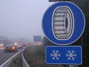 Regione Lombardia: Scatta ordinanza pneumatici invernali