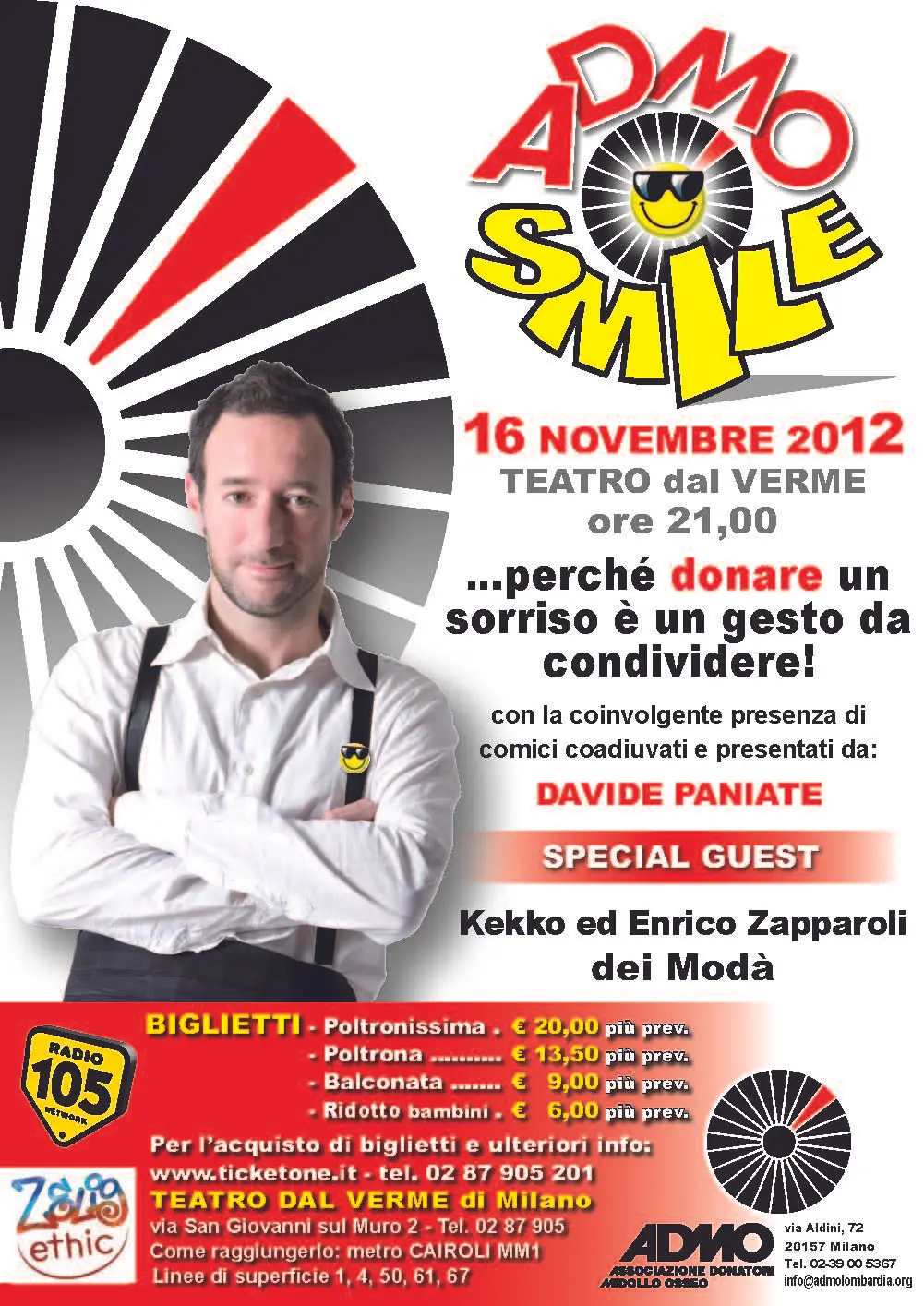 I Modà ad ADMO SMILE