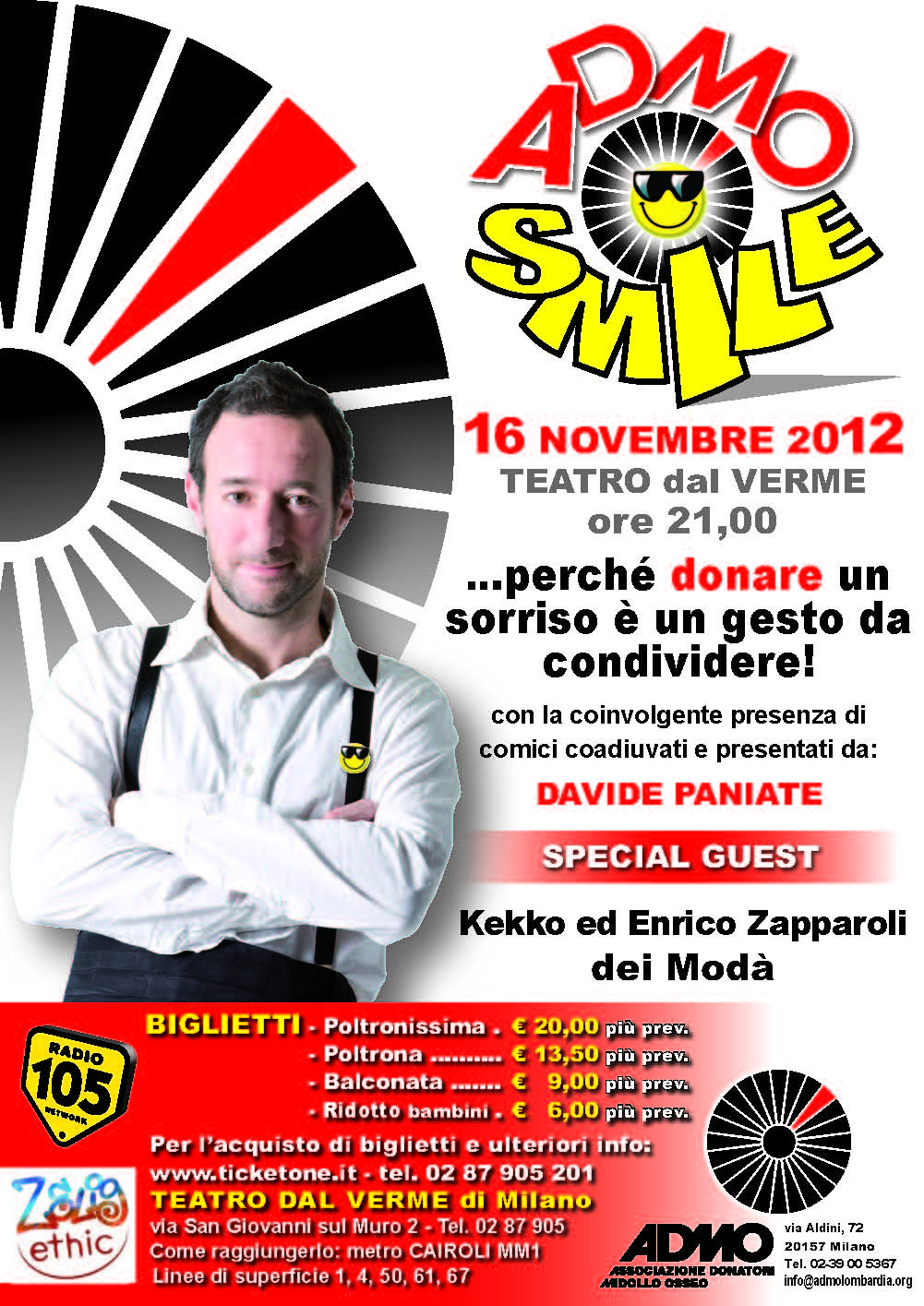 I Modà ad ADMO SMILE