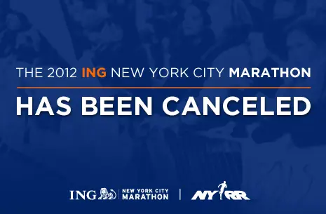 Annullata la maratona di New York