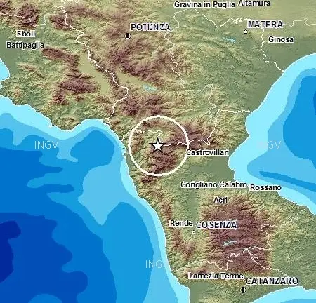 Terremoto in Calabria, paura e timore nel cosentino