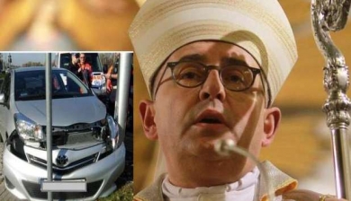 Vescovo ubriaco al volante si schianta a Varsavia: rischia fino a due anni di carcere