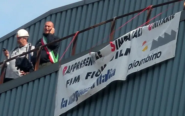 Piemonte: i lavoratori Asa protestano occupando la diga del Serrù