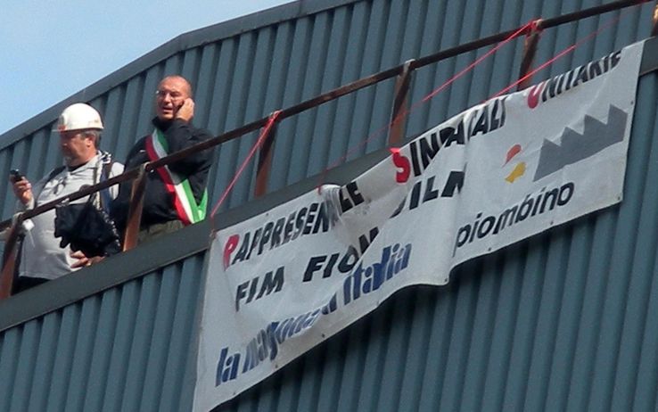 Piemonte: i lavoratori Asa protestano occupando la diga del Serrù