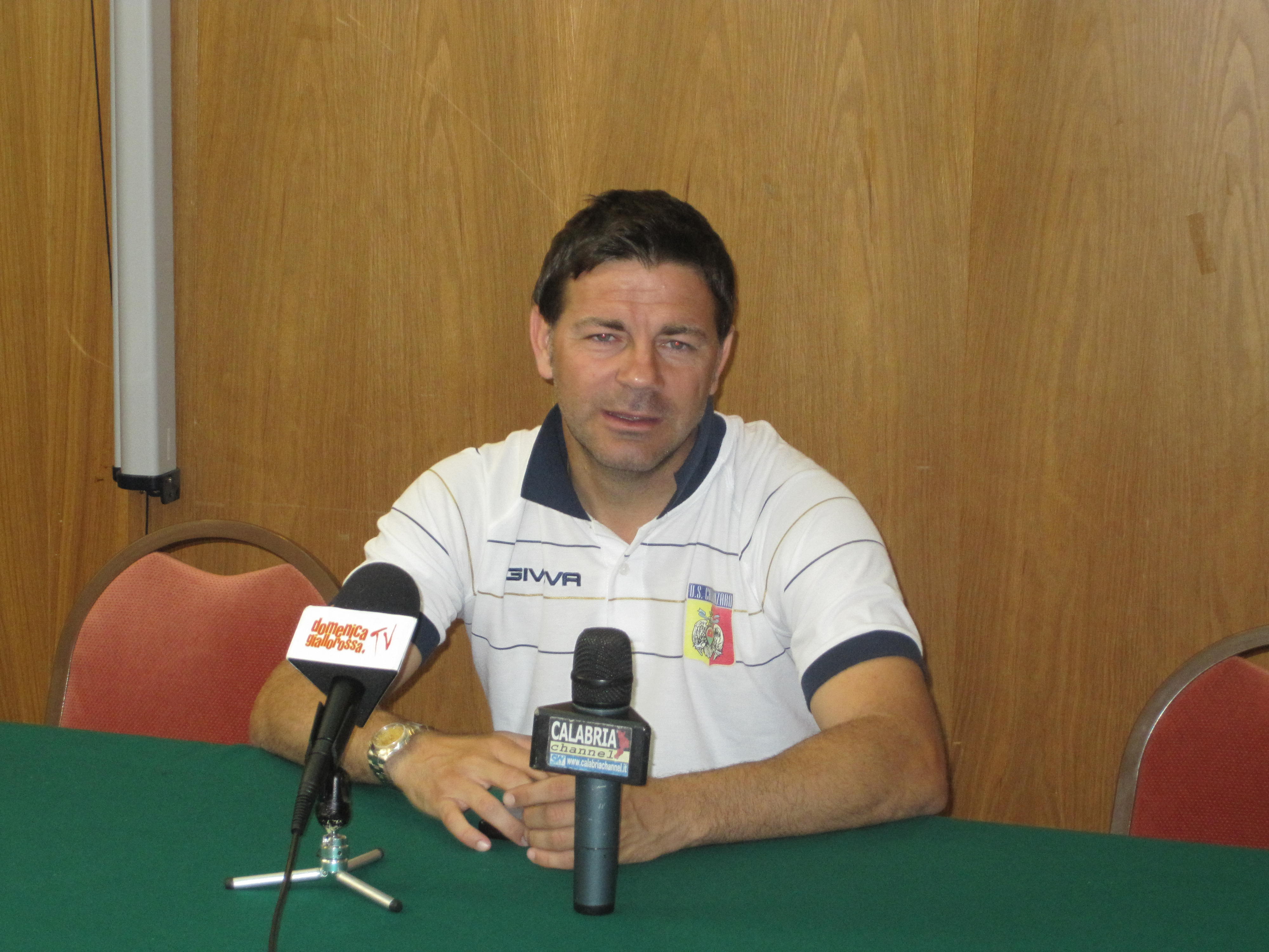 Us Catanzaro, Cozza: ''Gli attaccanti devono svegliarsi'' [Video intervista Cozza]