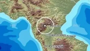 Terremoti: scossa magnitudo 3.6 tra Calabria e Basilicata