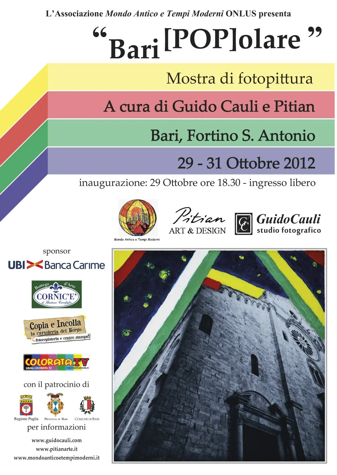 Mostra fotopittura Bari [POP]olare
