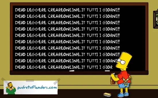 Alunno come Bart Simpson: costretto a scrivere 100 volte "Sono un deficiente". Prof condannata