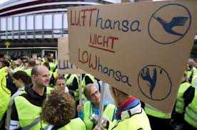 Sciopero del personale, cancellati due terzi dei voli Lufthansa