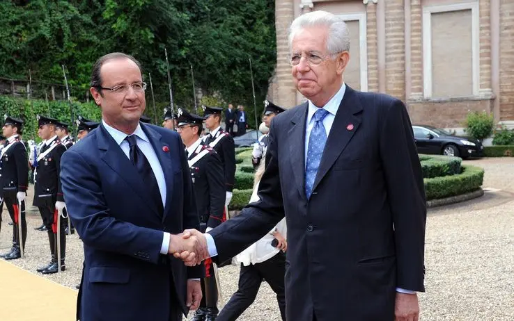 Vertice Monti-Hollande: sì alla Tav e spingere sulla crescita