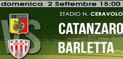 Prevendita Catanzaro Barletta del 2 settembre 2012