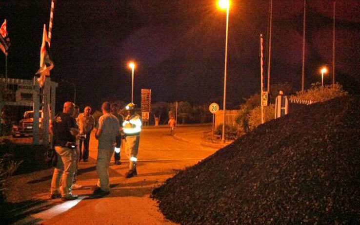 Sulcis: seconda notte di protesta per i minatori