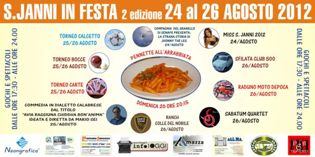 S.Janni e la sua magica festa 2012