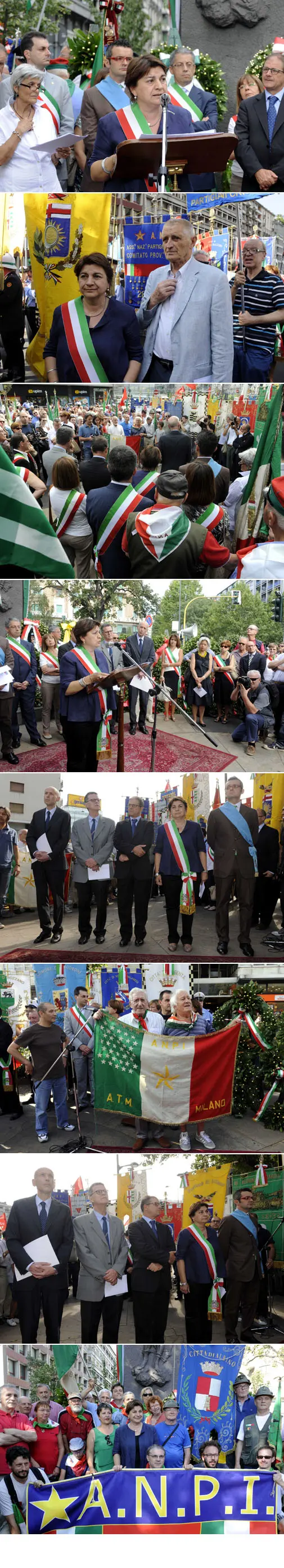 68° anniversario Piazzale Loreto: "Qui per mantenere viva la memoria e la coscienza civile"