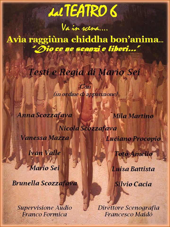 La commedia di Mario Sei a Taverna