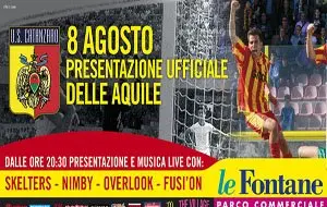 Presentazione US Catanzaro, biglietti omaggio per la prima di campionato