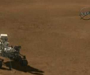 Curiosity sbarca su Marte