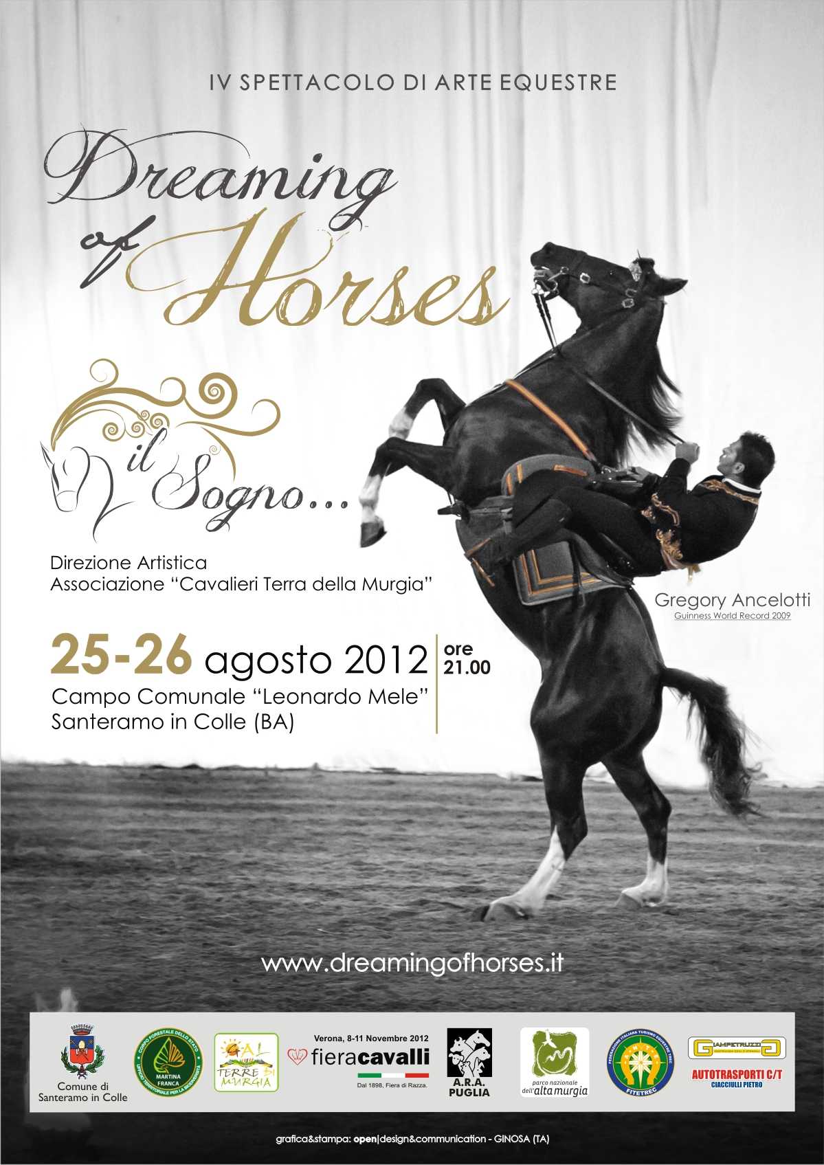 IV spettacolo di arte equestre "Dreaming Of Horses...Il Sogno"