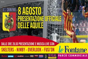 U.S. Catanzaro: 8 agosto presentazione ufficiale delle Aquile
