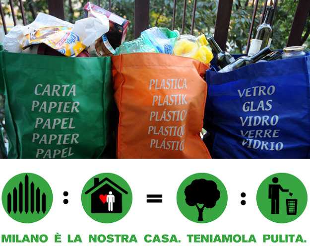 Raccolta Rifiuti, cambiamenti in vista per 400mila milanesi