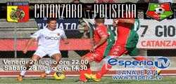 Differita Catanzaro-Polistena oggi ore 22 su Esperia Tv