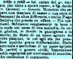 "Fuori-corso" in crisi