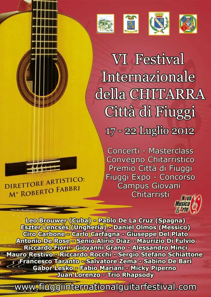 La sesta edizione del "Festival Internazionale della Chitarra"