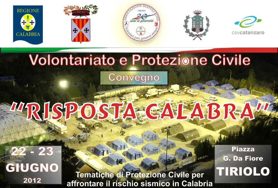 Presenze illustri per il trentennale dell'associazione di protezione civile "Diavoli Rossi" di Tiri