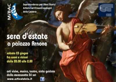 "Sera d'estate" a Palazzo Arnone
