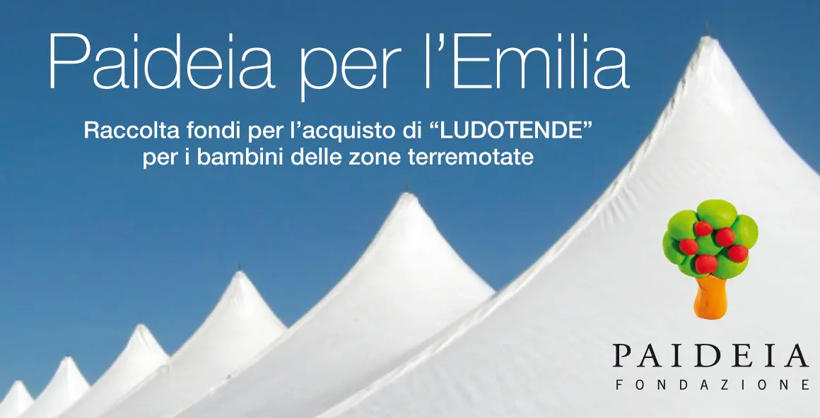 Paideia a sostegno dell'Emilia