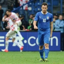 Euro 2012: pareggio dell'Italia contro la Croazia. Ora si fa dura