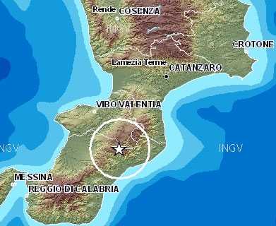 Scossa sismica di magnitudo 2.4 a largo nel Tirreno