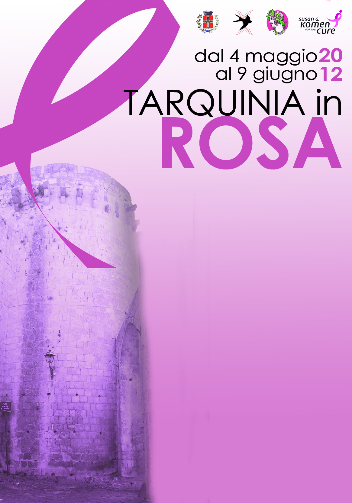 "Tarquinia in ROSA" per la lotta contro i tumori al seno