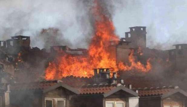 Incendio distrugge più di 40 appartamenti a Torino