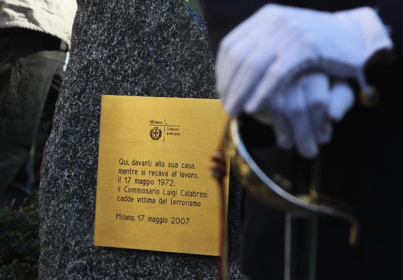 40 anni dall'omicidio Calabresi: Milano ricorda