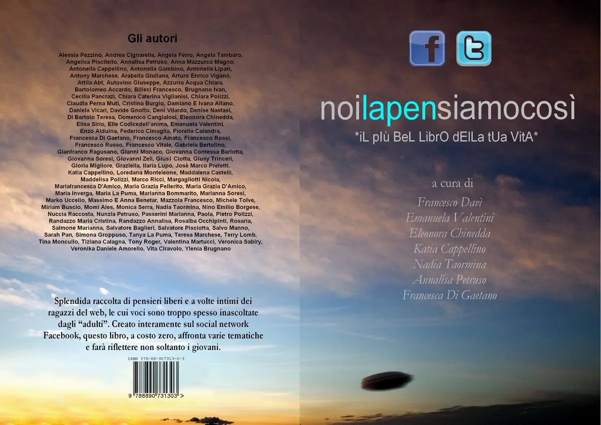 Noi La Pensiamo Così - Il più bel libro della tua vita