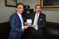 Il sindaco Sergio Abramo ha ricevuto il presidente dell'Uesse Catanzaro Cosentino