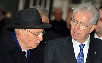 Monti rassicura Napolitano:"L'Italia ce la farà"