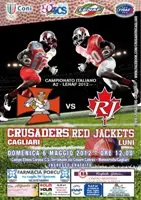 I Crusaders Cagliari alla ricerca del primo successo casalingo nella A2 di Football Americano