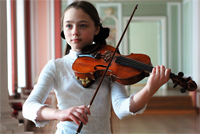 Alisa Pastukova al Gran Galà dell'Ariston per il Festival dedicato a Cajkovskij