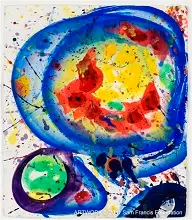 A Brescia, Personale di Sam Francis