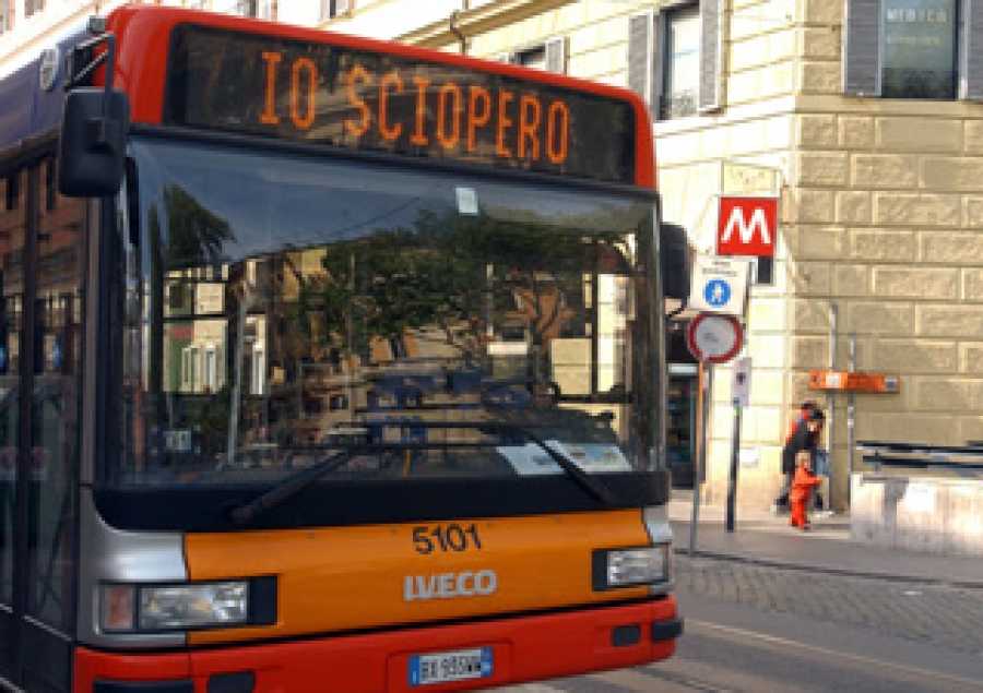 Trasporto pubblico, oggi giornata di scioperi in tutta Italia